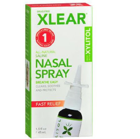 Saline Nasal Spray Xlear® 1.5 oz.