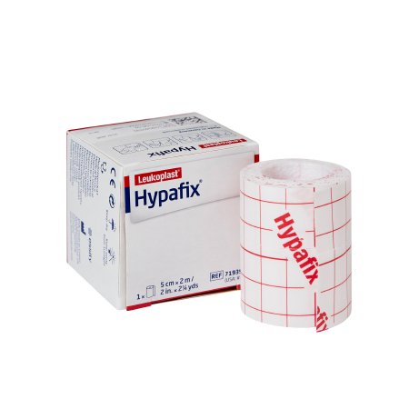 Dressing Retention Tape with Liner Hypafix® White 2 Inch X 2 Yard Nonwoven Polyester NonSterile