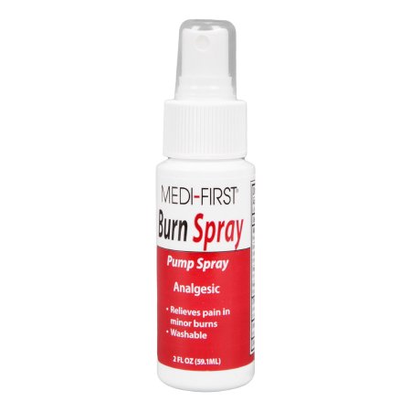 Burn Relief Medi-First® Topical Liquid 2 oz. Spray Bottle