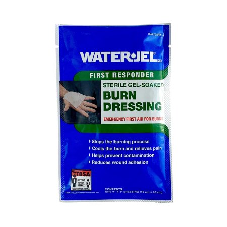 Hydrogel Burn Dressing Water-Jel® First Responder Sheet 4 X 4 Inch Square Sterile