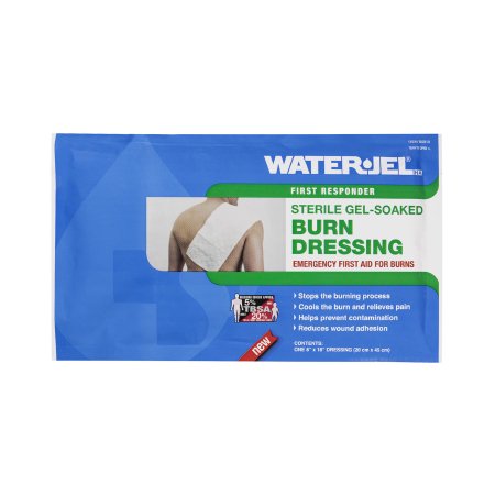 Hydrogel Burn Dressing Water-Jel® First Responder Sheet 8 X 18 Inch Rectangle Sterile