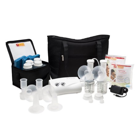 Double Electric Breast Pump Kit Ameda® Finesse™