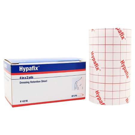 Dressing Retention Tape with Liner Hypafix® White 4 Inch X 2 Yard Nonwoven Polyester NonSterile