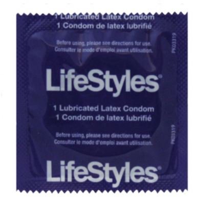 Condom Lifestyles® Lubricated One Size Fits Most 1,000 per Case