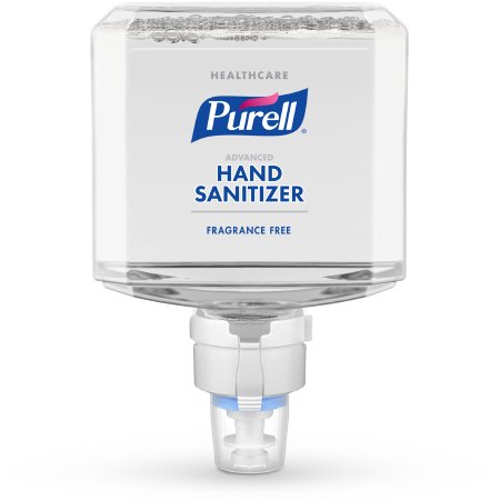 Hand Sanitizer Purell® Healthcare Advanced Gentle & Free 1,200 mL Ethyl Alcohol Foaming Dispenser Refill Bottle