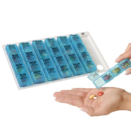 Pill Organizer One-Day-At-A-Time® Large 7 Day 4 Dose