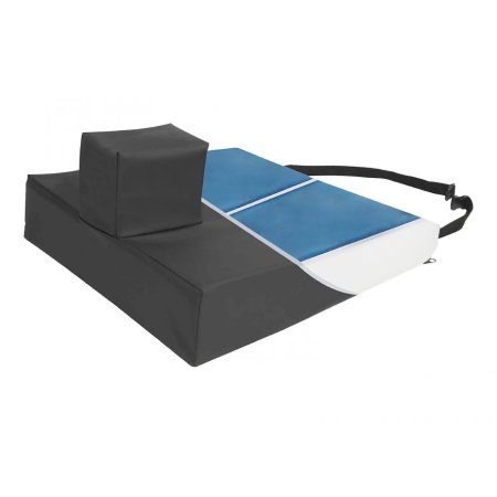 Wedge Seat Cushion with Pommel Protekt® 18 W X 16 D X 2 H Inch Foam / Gel