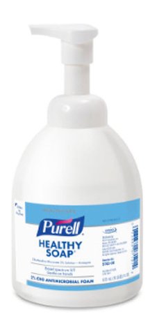 Antimicrobial Soap Purell® Foaming 18 oz. Pump Bottle Unscented