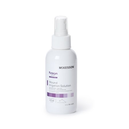 Wound Cleanser McKesson Puracyn® Plus Professional 4 oz. Pump Bottle NonSterile Antimicrobial