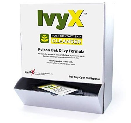 Itch Relief IvyX™ Post-Contact Towelette 25 per Box Individual Packet
