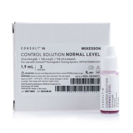 Control Consult™ Hb Hemoglobin Normal Level 3 X 1.9 mL