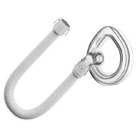 Oxygen Mask CoughAssist Elongated Style Adult Medium Without Strap