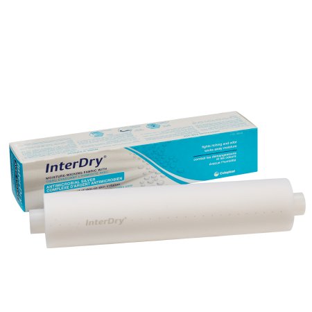 Silver Moisture Wicking Fabric InterDry® 10 X 144 Inch Roll Sterile