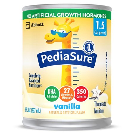 Pediatric Oral Supplement PediaSure® 1.5 Cal 8 oz. Can Liquid Calories