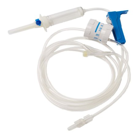 Primary IV Administration Set TrueCare™ Gravity 1 Port 20 Drops / mL Drip Rate 15 Micron Filter 92 Inch Tubing Solution