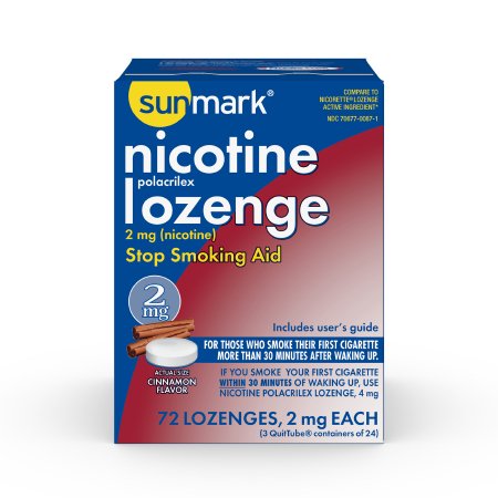 Stop Smoking Aid McKesson 2 mg Strength Lozenge