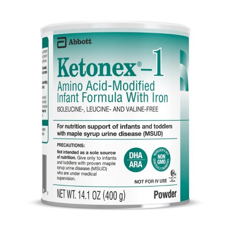 Infant Formula Ketonex®-1 14.1 oz. Can Powder Amino Acid / Iron Maple Syrup Urine Disease (MSUD)