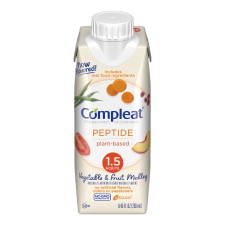 Oral Supplement Compleat® Peptide 1.5 8.45 oz. Reclosable Carton Liquid Elemental