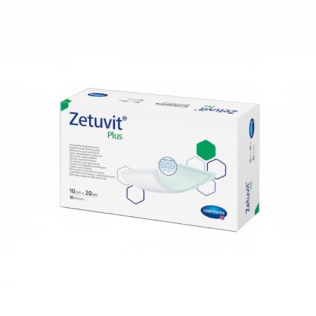 Super Absorbent Dressing Zetuvit® Plus 4 X 8 Inch Rectangle