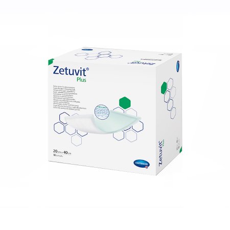 Super Absorbent Dressing Zetuvit® Plus 8 X 16 Inch Rectangle