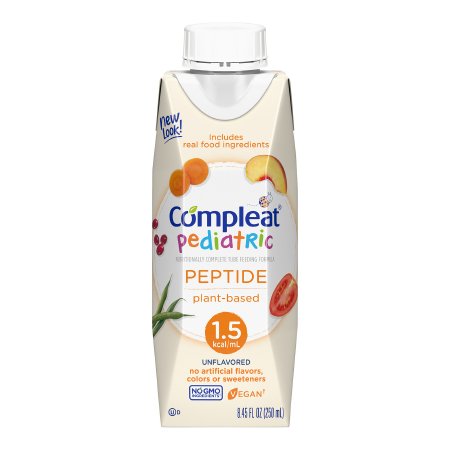Pediatric Oral Supplement Compleat® Peptide 1.5 8.45 oz. Carton Liquid Plant and Peptide Based