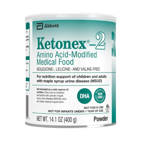 Oral Supplement Ketonex®-2 Unflavored Powder 14.1 oz. Can
