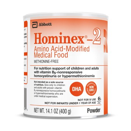 Oral Supplement Hominex®-2 Unflavored Powder 14.1 oz. Can