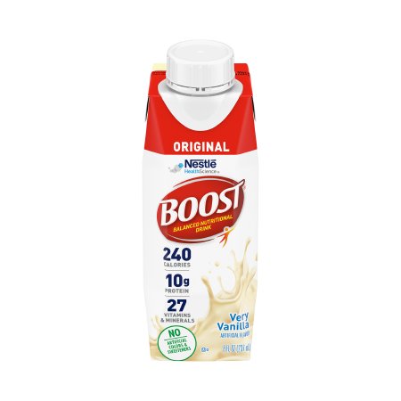 Oral Supplement Boost® Original Very Vanilla Flavor Liquid 8 oz. Carton