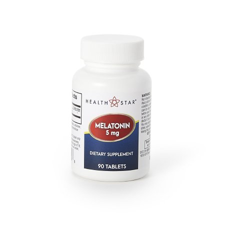 Natural Sleep Aid Geri-Care HealthStar 90 per Bottle Tablet 5 mg