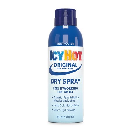 Topical Pain Relief Icy Hot® Menthol Spray 4 oz.