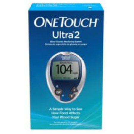 Blood Glucose Meter OneTouch Ultra® 2 5 Second Results Stores up to 500 Results No Coding Required