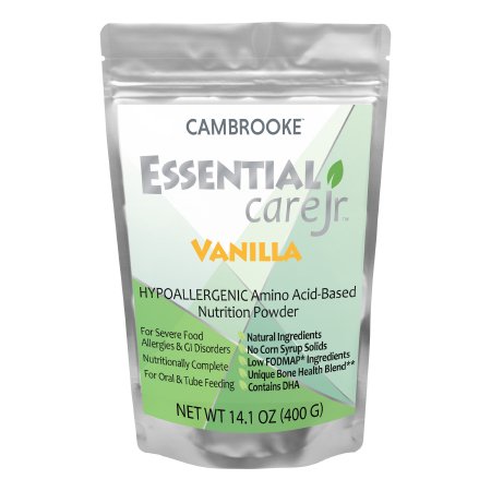 Pediatric Oral Supplement Essential Care Jr™ 14.1 oz. Pouch Powder Amino Acid Food Allergies