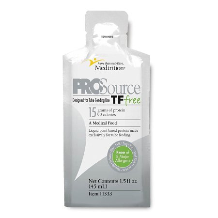Tube Feeding Formula ProSource® TF Free Unflavored Liquid 1.5 oz. Pouch