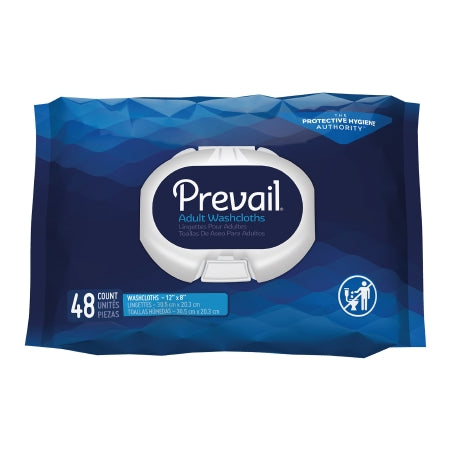 Personal Wipe Prevail® Soft Pack Water / Cetearyl Isononanoate / Ceteareth-20 / Cetearyl Alcohol Scented 48 Count