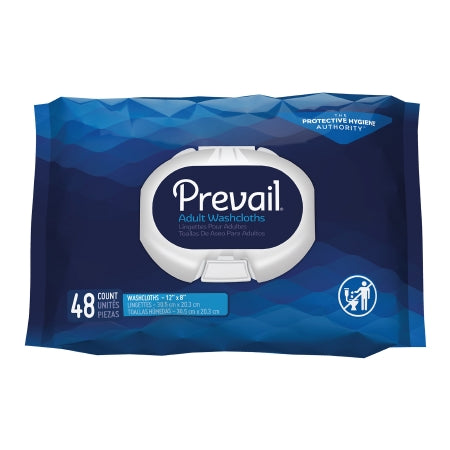 Personal Wipe Prevail® Soft Pack Water / Cetearyl Isononanoate / Ceteareth-20 / Cetearyl Alcohol Scented 48 Count