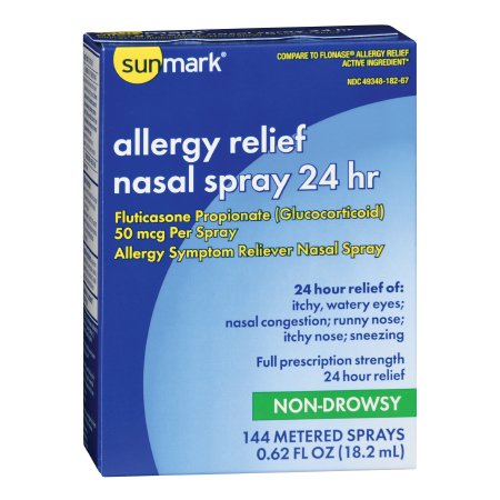 Allergy Relief sunmark® 24 Hour 50 mcg Strength Nasal Spray 144 Metered Sprays