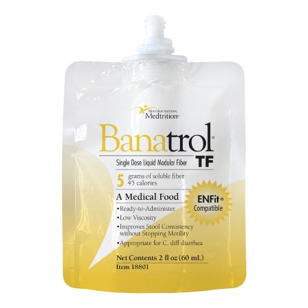 Tube Feeding Formula Banatrol® TF Unflavored Liquid 60 mL Pouch
