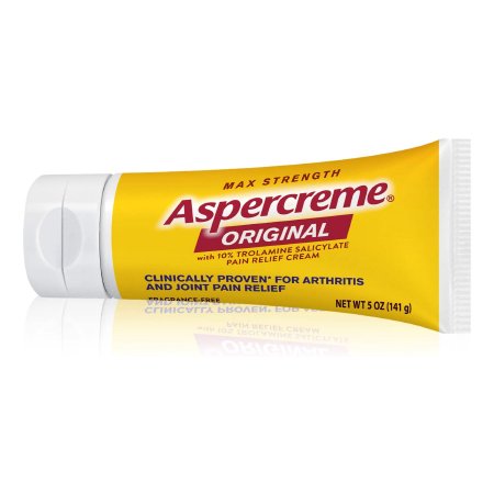 Topical Pain Relief Aspercreme® Max Strength 10% Strength Trolamine Salicylate Cream 5 oz.