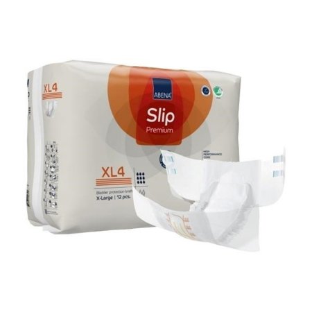 Unisex Adult Incontinence Brief Abena® Slip Premium XL4 X-Large Disposable Heavy Absorbency