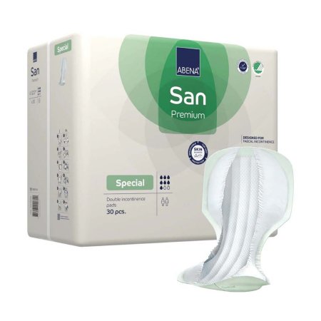 Incontinence Liner Abena® San Premium Special 14.5 X 28.7 Inch Heavy Absorbency Fluff / Polymer Core One Size Fits Most