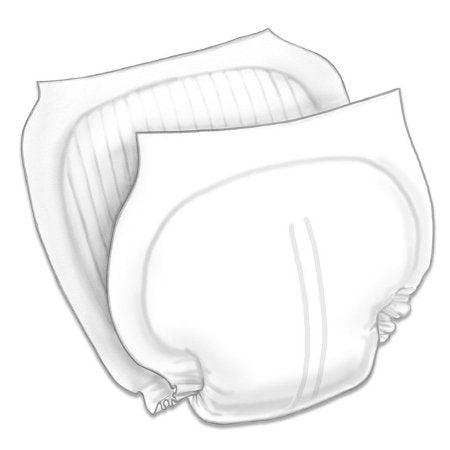 Incontinence Liner Wings™ 13 X 24 Inch Heavy Absorbency Superabsorbant Core One Size Fits Most