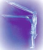Vaginal Speculum Sani-Spec® Graves NonSterile Office Grade Plastic Medium Double Blade Duckbill Disposable Without Light Source Capability