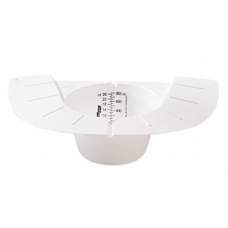 Commode Specimen Collector Gent-L-Pan® 800 mL (27 oz.) Without Closure Unprinted NonSterile