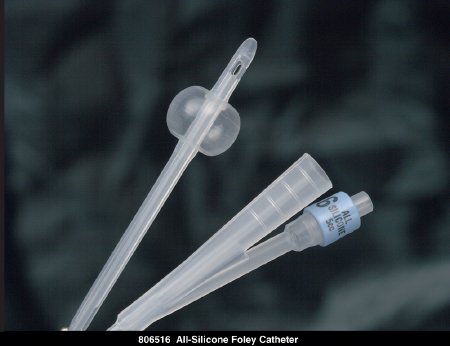 Foley Catheter Bardia® 2-Way Standard Tip 30 cc Balloon 20 Fr. Silicone