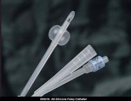 Foley Catheter Bardia® 2-Way Standard Tip 30 cc Balloon 24 Fr. Silicone