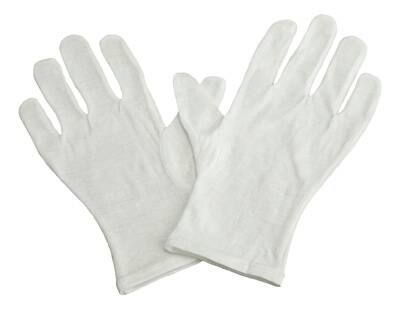 Infection Control Glove Grafco® Medium / Large Cotton White NonBeaded Cuff NonSterile