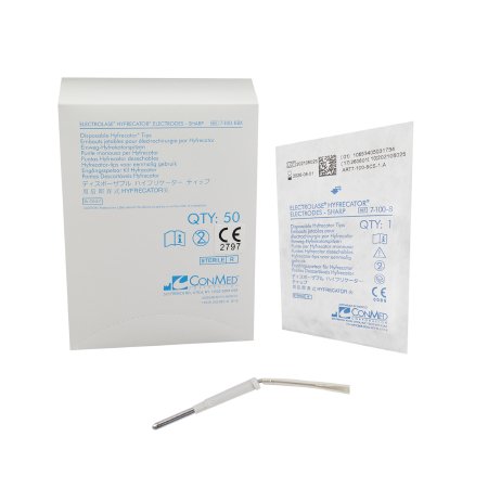 Blade Electrode Electrolase® Stainless Steel Sharp Blade Tip Disposable Sterile