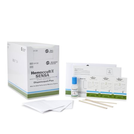 Cancer Screening Test Kit Hemoccult® Sensa® Dispensapak™ Plus Fecal Occult Blood Test (FOBT) 40 Tests CLIA Waived