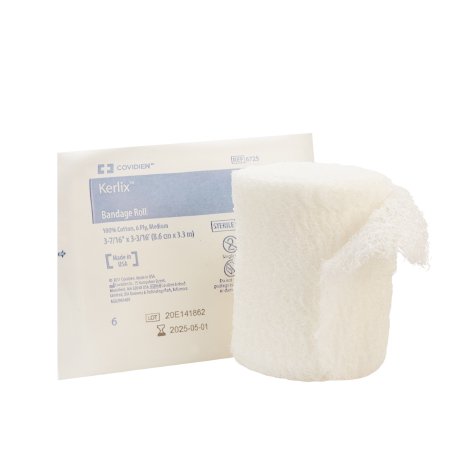 Fluff Bandage Roll Kerlix™ 3-4/10 Inch X 3-6/10 Yard 1 per Pouch Sterile 6-Ply Roll Shape
