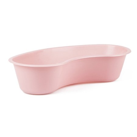 Emesis Basin Dusty Rose 500 cc Plastic Single Patient Use